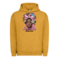 Pigment Peanut Butter breast cancer warrior black woman Urban Hoodie - BarkalooDesign