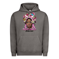 Pigment Tornado breast cancer warrior black woman Urban Hoodie - BarkalooDesign