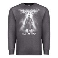 Charcoal Heather eric draven it can't rain all the time 1 Premium Sweatshirt - tuanDangUi