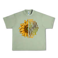 Oil Green They Whispered To Her You Can't Withstand Urban Heavy Tee - texasbilliewilder