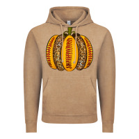 Vintage Coffee Softball Pumpkin Vintage Hoodie - texasbilliewilder