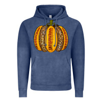Vintage Denim Softball Pumpkin Vintage Hoodie - texasbilliewilder
