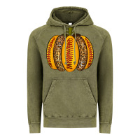 Vintage Olive Softball Pumpkin Vintage Hoodie - texasbilliewilder