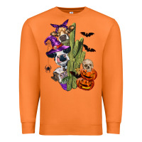 Carrot halloween cows Premium Sweatshirt - LillyAllenDesigns