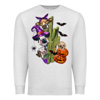 Halloween Cows Premium Sweatshirt | Teevron