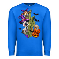 True Royal halloween cows Premium Sweatshirt - LillyAllenDesigns