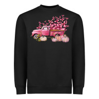 Breast Cancer Truck Heavyweight Sweatshirt | Teevron