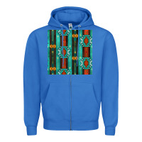 True Royal native american aztec seamless pattern 5 Zipper Hoodie - BundleAndBundleShop