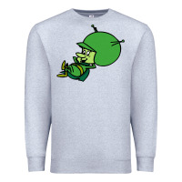 Heather Grey the-great-gazoo-cute Premium Sweatshirt - tuanDangUi