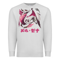 Dove Grey monster hunter rise sunbreak malzeno kanji Premium Sweatshirt - tuanDangUi