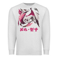Oatmeal Heather monster hunter rise sunbreak malzeno kanji Premium Sweatshirt - tuanDangUi