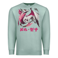 Seafoam monster hunter rise sunbreak malzeno kanji Premium Sweatshirt - tuanDangUi
