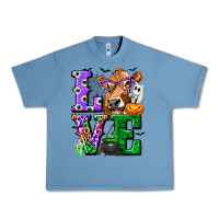 Pebble Blue love cow halloween tbw Urban Heavy Tee - texasbilliewilder
