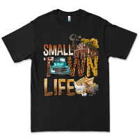 Black Small Town Life Premium Tee - BundleAndBundleShop