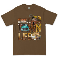 Cacao Small Town Life Premium Tee - BundleAndBundleShop