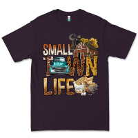 Plum Small Town Life Premium Tee - BundleAndBundleShop