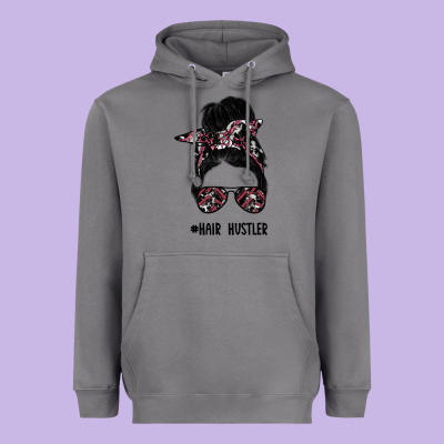 Hair Hustler Heavyweight Hoodie Designed By Sublimationcraftshop