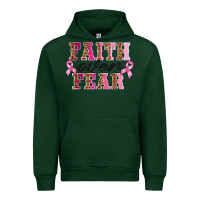 Forest Green faıth over fear Urban Hoodie - BarkalooDesign