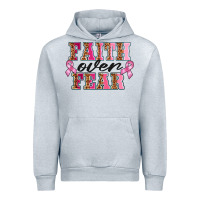Heather Grey faıth over fear Urban Hoodie - BarkalooDesign
