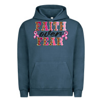 Pigment Midnight Navy faıth over fear Urban Hoodie - BarkalooDesign