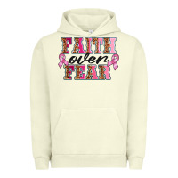 Pigment Pistachio faıth over fear Urban Hoodie - BarkalooDesign