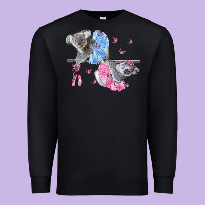 Koalas With Tutu Premium Sweatshirt Designed By Lillyallendesigns