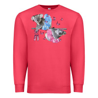Cardinal Koalas With Tutu Premium Sweatshirt - LillyAllenDesigns