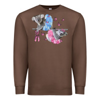 Chestnut Koalas With Tutu Premium Sweatshirt - LillyAllenDesigns