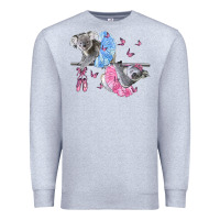 Heather Grey Koalas With Tutu Premium Sweatshirt - LillyAllenDesigns