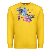 Lemon Koalas With Tutu Premium Sweatshirt - LillyAllenDesigns