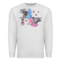 Oatmeal Heather Koalas With Tutu Premium Sweatshirt - LillyAllenDesigns