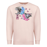 Pale Pink Koalas With Tutu Premium Sweatshirt - LillyAllenDesigns
