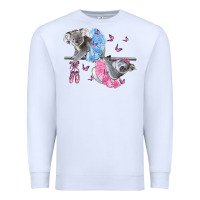White Koalas With Tutu Premium Sweatshirt - LillyAllenDesigns