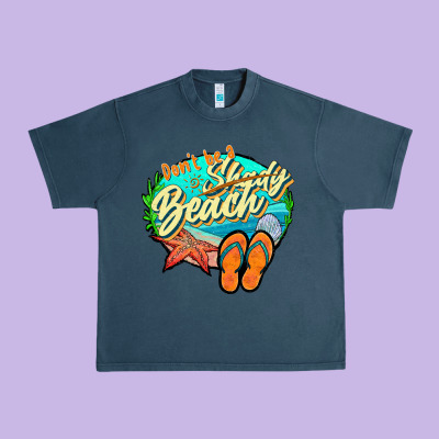 Dont Be A Shady Beach 2 Urban Heavy Tee Designed By Jahusdesignshop