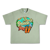 Oil Green dont be a shady beach 2 Urban Heavy Tee - JahusDesignShop