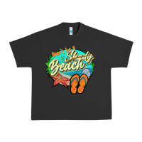 Pigment Black dont be a shady beach 2 Urban Heavy Tee - JahusDesignShop