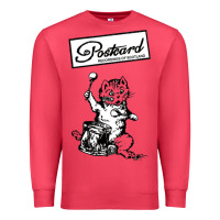 Cardinal retro man postcard records Premium Sweatshirt - tuanDangUi