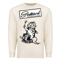 Sandshell retro man postcard records Premium Sweatshirt - tuanDangUi