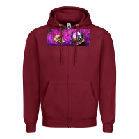 Burgundy witch hand 11 oz mug Zipper Hoodie - BundleAndBundleShop