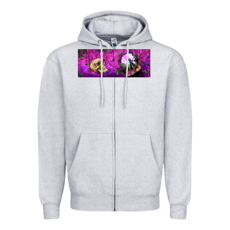 Witch Hand 11 Oz Mug Zipper Hoodie by BundleAndBundleShop | Teevron
