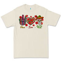 Peace Love Dia De Los Muertos Premium Tee | Teevron