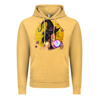 Vintage Mustard Black Witch Vintage Hoodie - texasbilliewilder