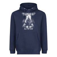 Navy eric draven it can't rain all the time 1 Heavyweight Hoodie - tuanDangUi