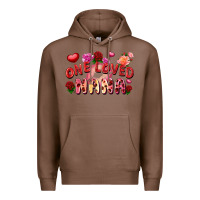 Chestnut one loved nana Premium Hoodie - FaDigitalArtStudio