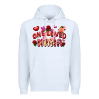 White one loved nana Premium Hoodie - FaDigitalArtStudio
