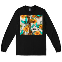 Black christian free john 8 36 Long Sleeve Tee - TumblerDesignByShophia