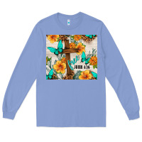 Colony Blue christian free john 8 36 Long Sleeve Tee - TumblerDesignByShophia