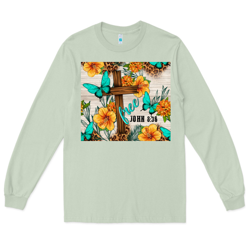 Christian Free John 8 36 Long Sleeve Tee by TumblerDesignByShophia | Teevron