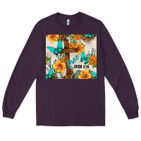 Plum christian free john 8 36 Long Sleeve Tee - TumblerDesignByShophia