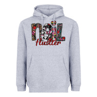 Heather Grey nail hustler Heavyweight Hoodie - SublimationCraftShop
